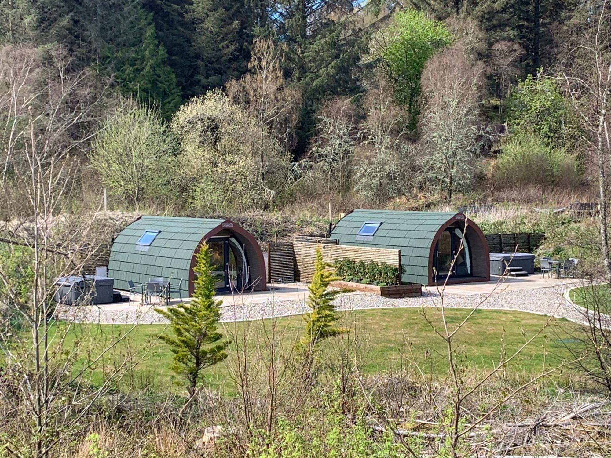 Red Squirrel Pod With Hot Tub Vila Oban Exterior foto